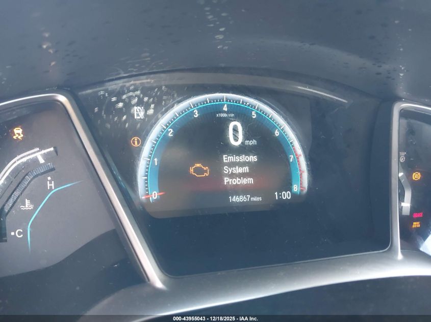 2016 Honda Civic Ex VIN: 2HGFC2F75GH517447 Lot: 43955043