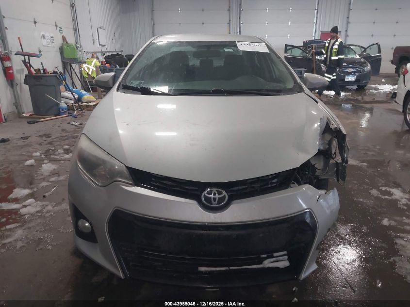 2016 Toyota Corolla S Plus VIN: 2T1BURHEXGC641108 Lot: 43955046