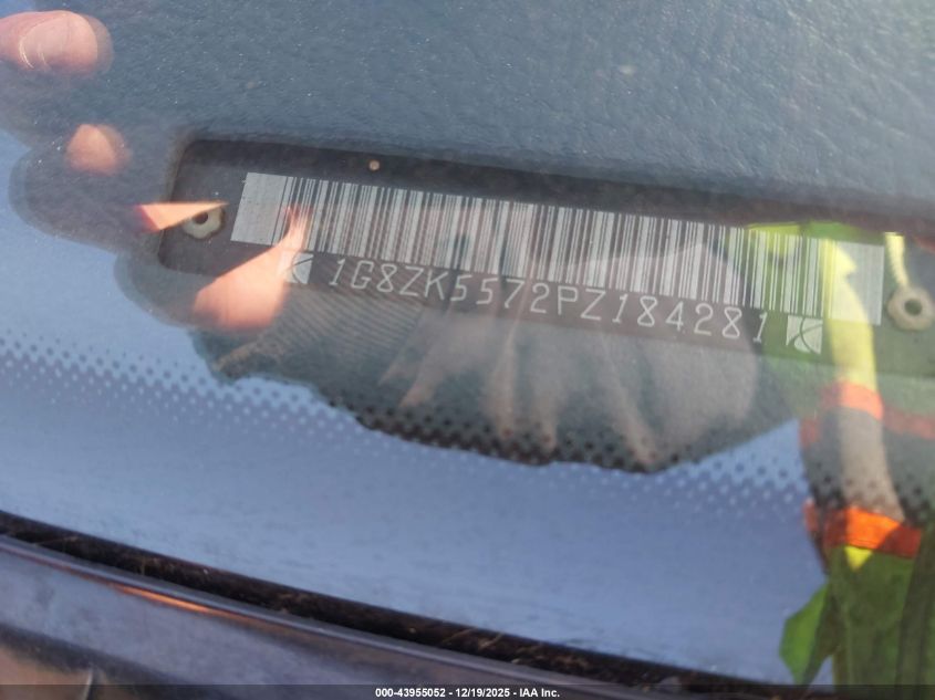 1993 Saturn Sl2 VIN: 1G8ZK5572PZ184281 Lot: 43955052