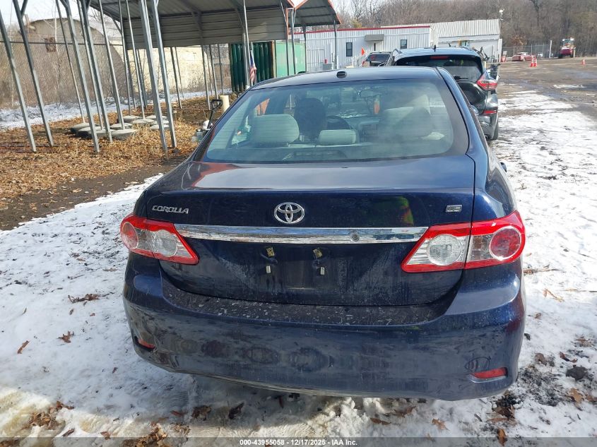 2011 Toyota Corolla Le VIN: 2T1BU4EE0BC701476 Lot: 43955058