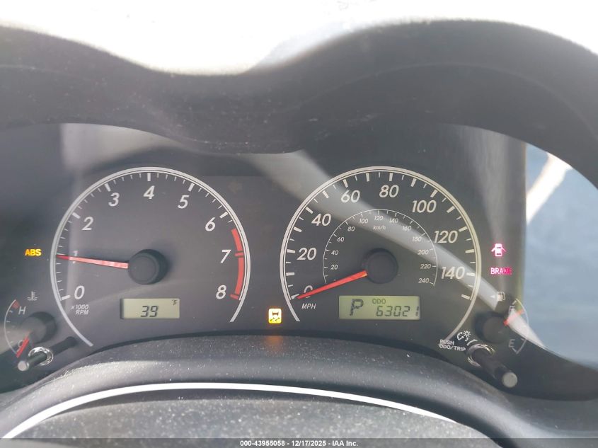 2011 Toyota Corolla Le VIN: 2T1BU4EE0BC701476 Lot: 43955058