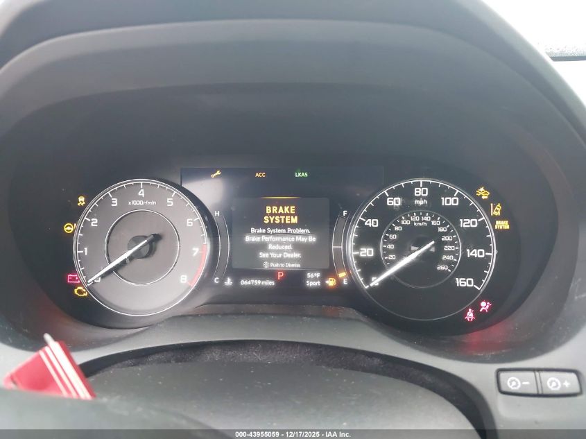 2021 Acura Rdx Standard VIN: 5J8TC1H36ML007324 Lot: 43955059