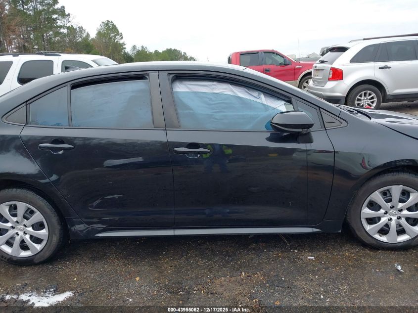 2021 Toyota Corolla Le VIN: 5YFEPMAE7MP225501 Lot: 43955062