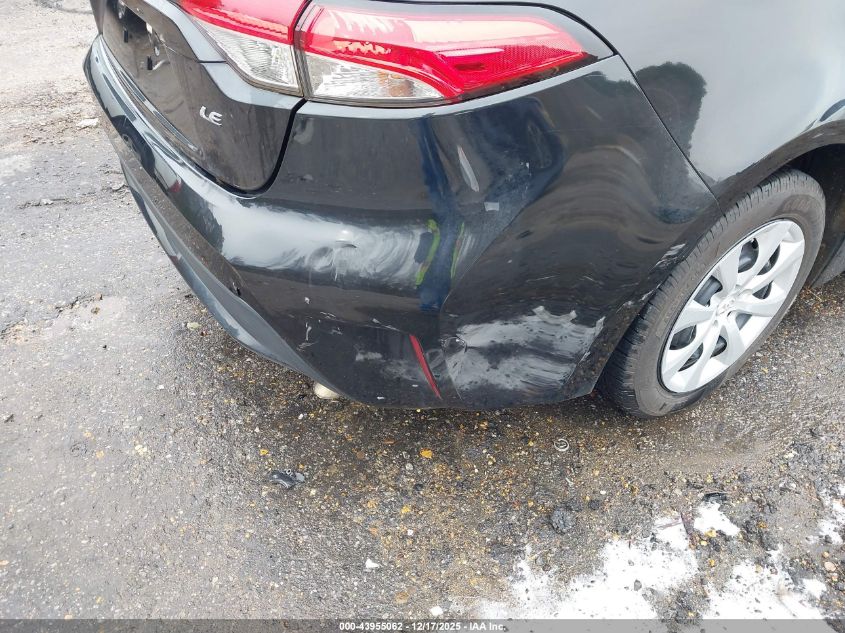 2021 Toyota Corolla Le VIN: 5YFEPMAE7MP225501 Lot: 43955062