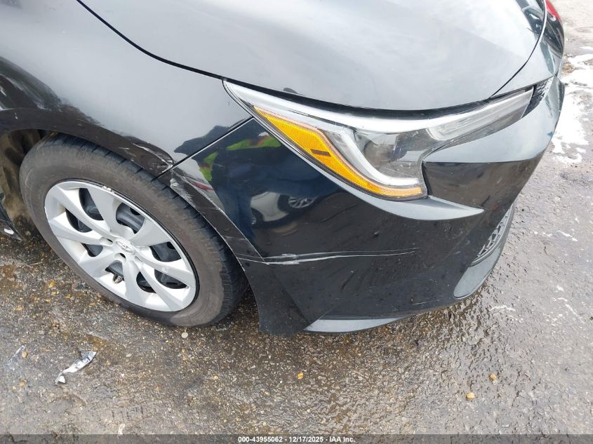 2021 Toyota Corolla Le VIN: 5YFEPMAE7MP225501 Lot: 43955062