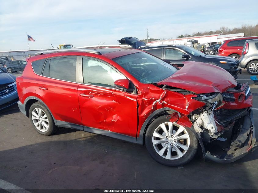 2015 Toyota Rav4 Limited VIN: 2T3YFREV5FW135411 Lot: 43955063