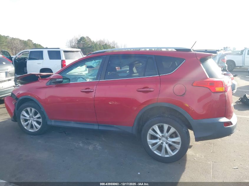 2015 Toyota Rav4 Limited VIN: 2T3YFREV5FW135411 Lot: 43955063