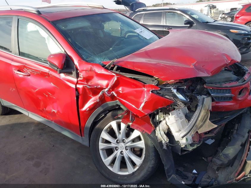 2015 Toyota Rav4 Limited VIN: 2T3YFREV5FW135411 Lot: 43955063