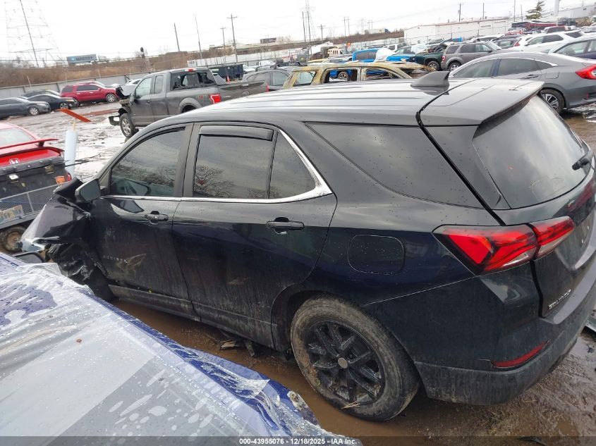 2022 Chevrolet Equinox Awd Lt VIN: 3GNAXUEV1NL151667 Lot: 43955076