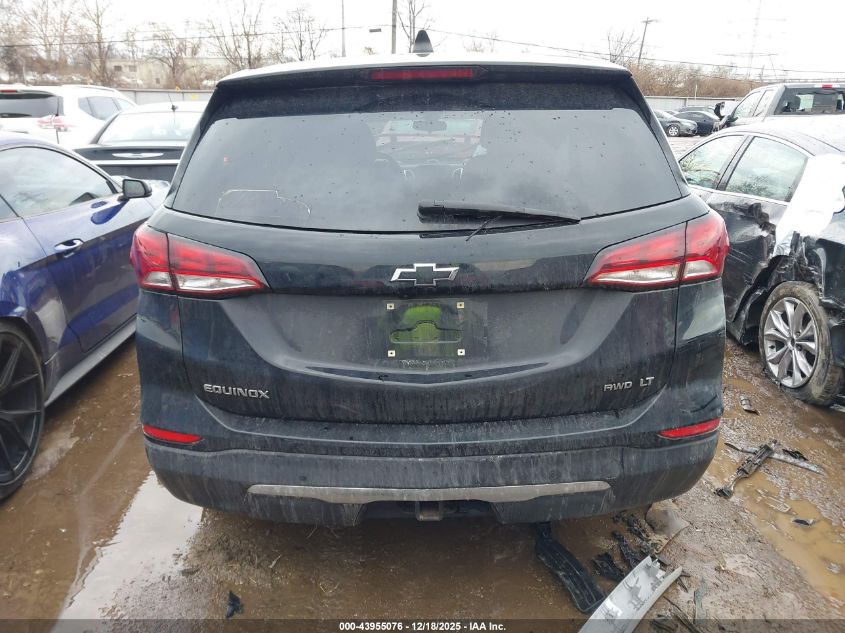 2022 Chevrolet Equinox Awd Lt VIN: 3GNAXUEV1NL151667 Lot: 43955076