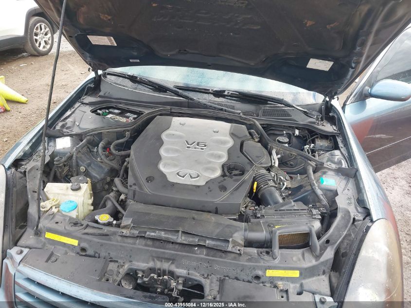 2005 Infiniti G35 VIN: JNKCV51E35M214534 Lot: 43955084