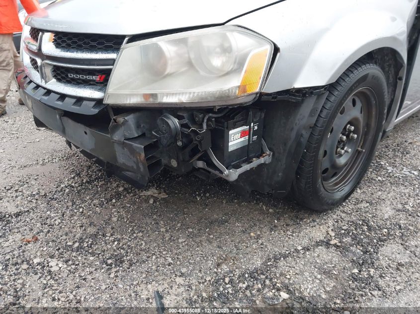 2014 Dodge Avenger Se VIN: 1C3CDZABXEN214837 Lot: 43955088