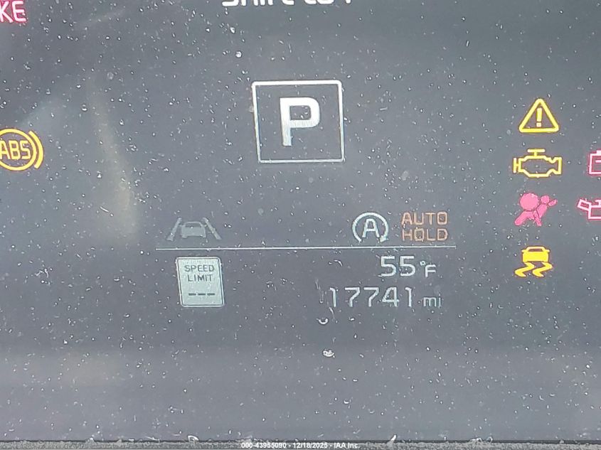 2025 Kia Telluride Ex X-Line VIN: 5XYP3DGC8SG578244 Lot: 43955090