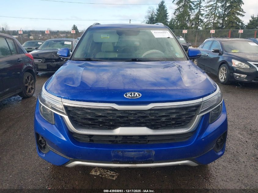 2021 Kia Seltos Ex VIN: KNDERCAA8M7206247 Lot: 43955093