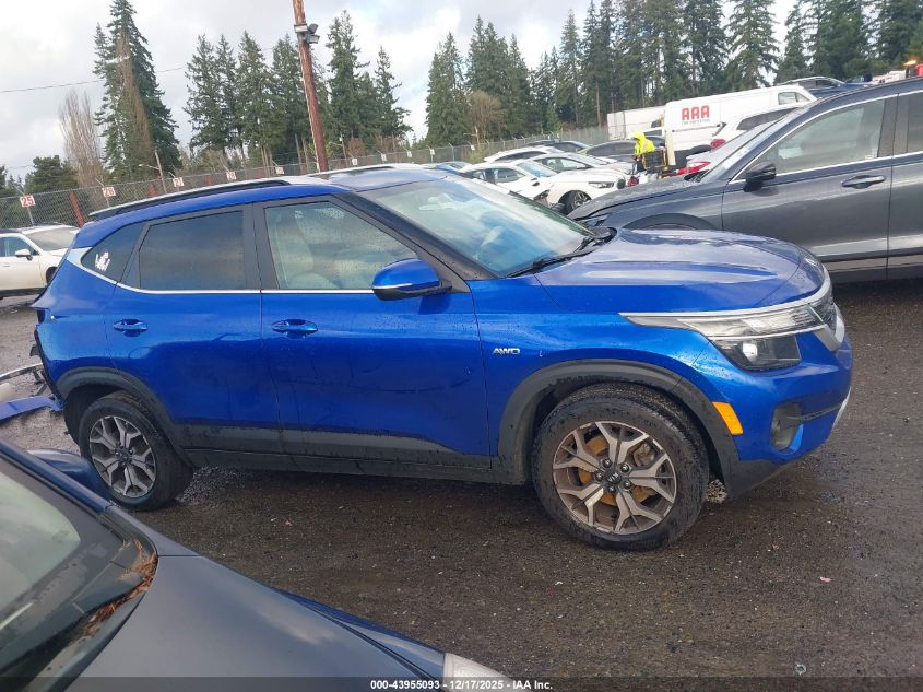 2021 Kia Seltos Ex VIN: KNDERCAA8M7206247 Lot: 43955093