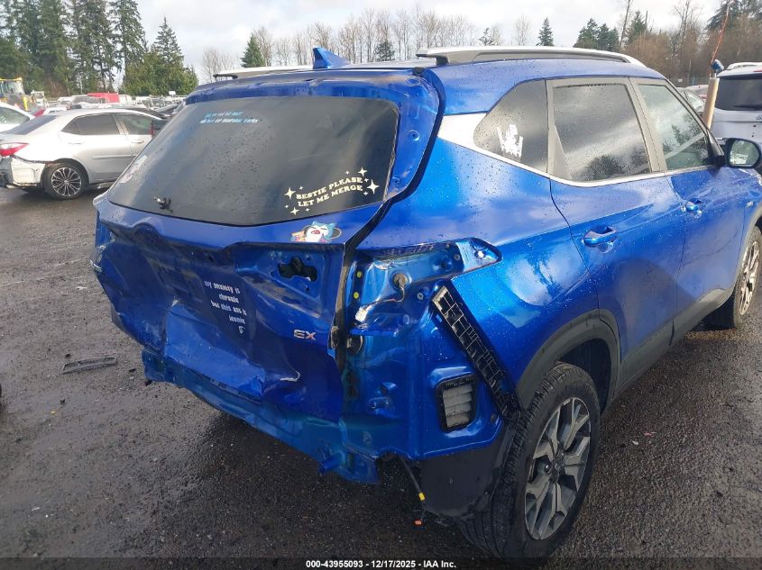 2021 Kia Seltos Ex VIN: KNDERCAA8M7206247 Lot: 43955093