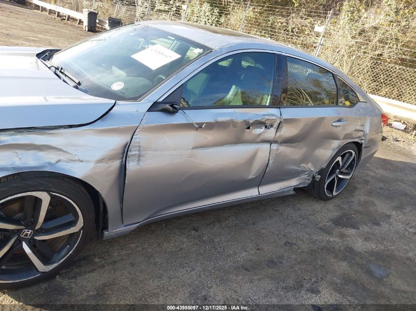 2019 Honda Accord Sport 2.0T VIN: 1HGCV2F38KA001357 Lot: 43955097