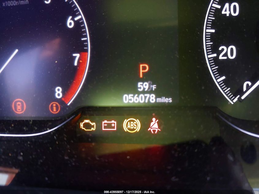 2019 Honda Accord Sport 2.0T VIN: 1HGCV2F38KA001357 Lot: 43955097