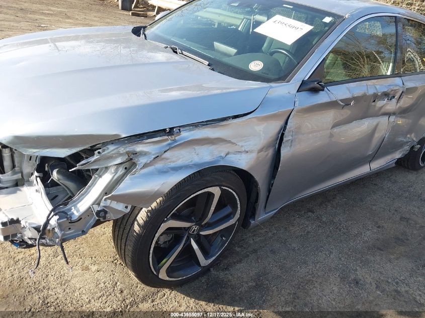 2019 Honda Accord Sport 2.0T VIN: 1HGCV2F38KA001357 Lot: 43955097