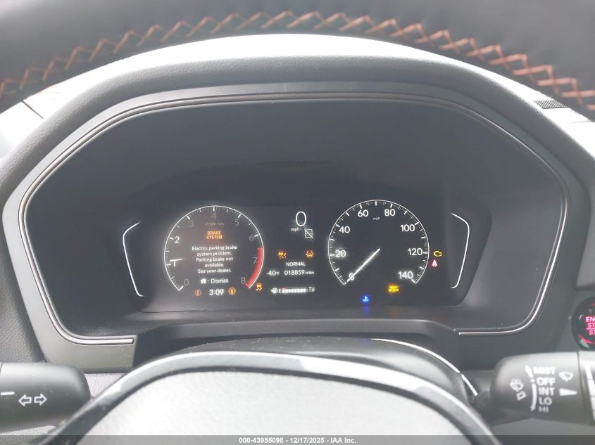 2025 Honda Pilot Trailsport VIN: 5FNYG1H69SB051787 Lot: 43955098