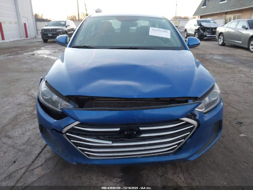 2017 Hyundai Elantra Se VIN: KMHD84LF9HU208993 Lot: 43955105