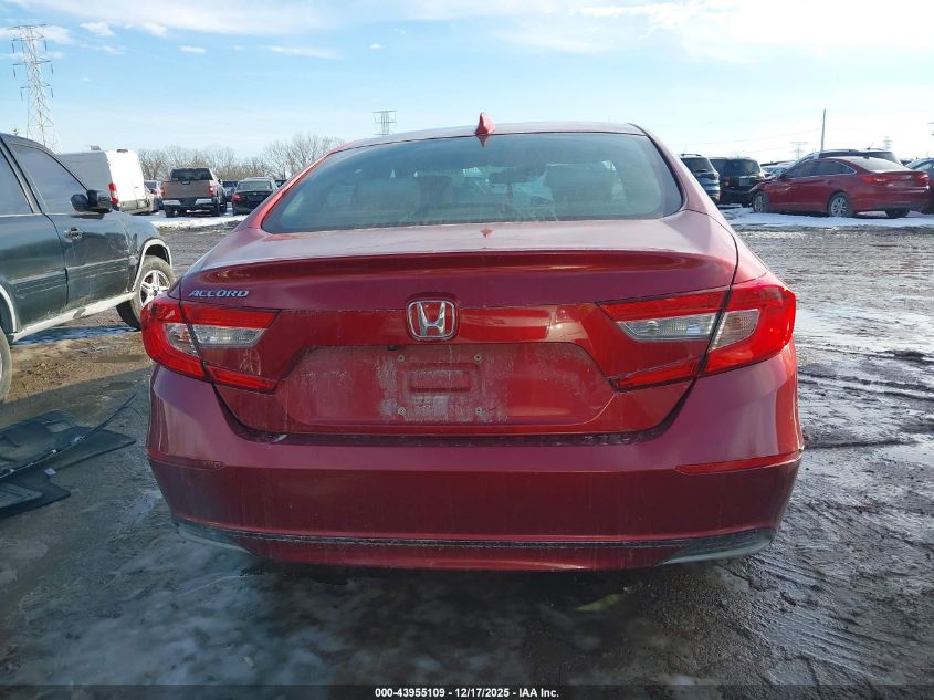 2018 Honda Accord Ex VIN: 1HGCV1F45JA251656 Lot: 43955109