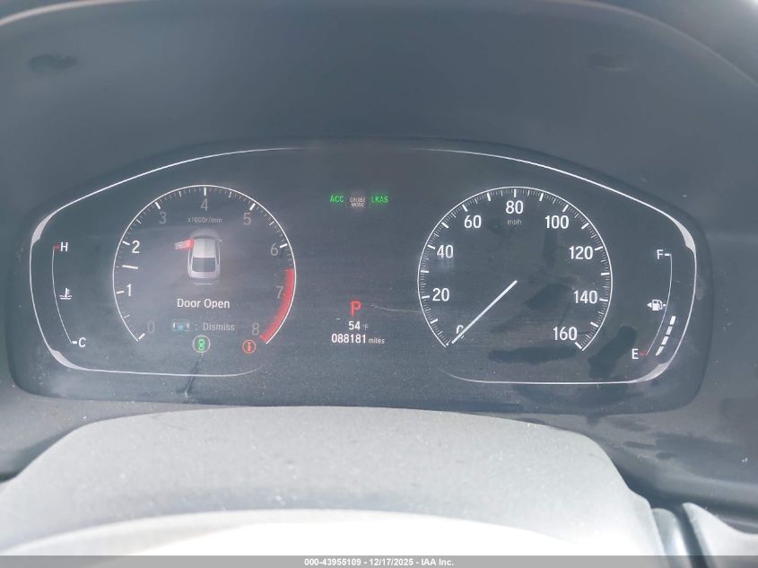 2018 Honda Accord Ex VIN: 1HGCV1F45JA251656 Lot: 43955109