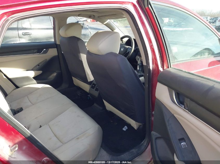 2018 Honda Accord Ex VIN: 1HGCV1F45JA251656 Lot: 43955109