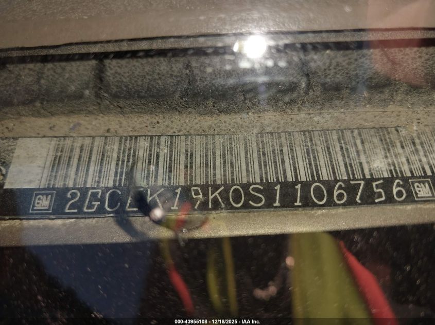 1995 Chevrolet Gmt-400 K1500 VIN: 2GCEK19K0S1106756 Lot: 43955108