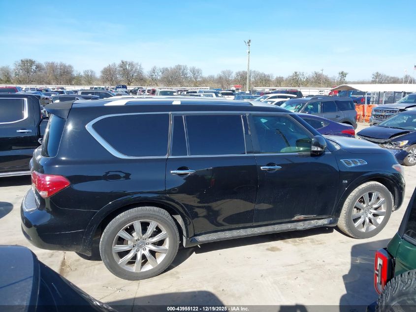 2014 Infiniti Qx80 VIN: JN8AZ2NF9E9553773 Lot: 43955122