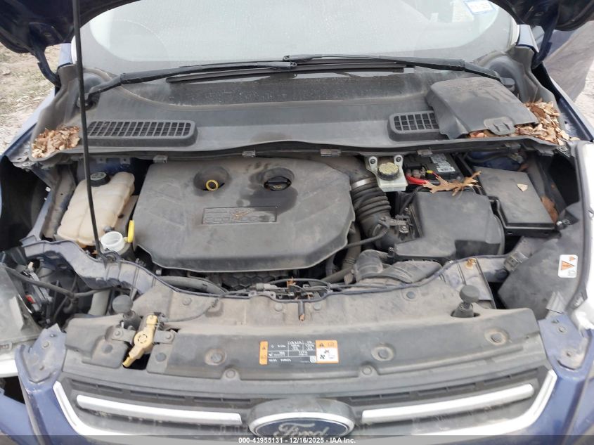 2013 Ford Escape Titanium VIN: 1FMCU0J9XDUD89206 Lot: 43955131