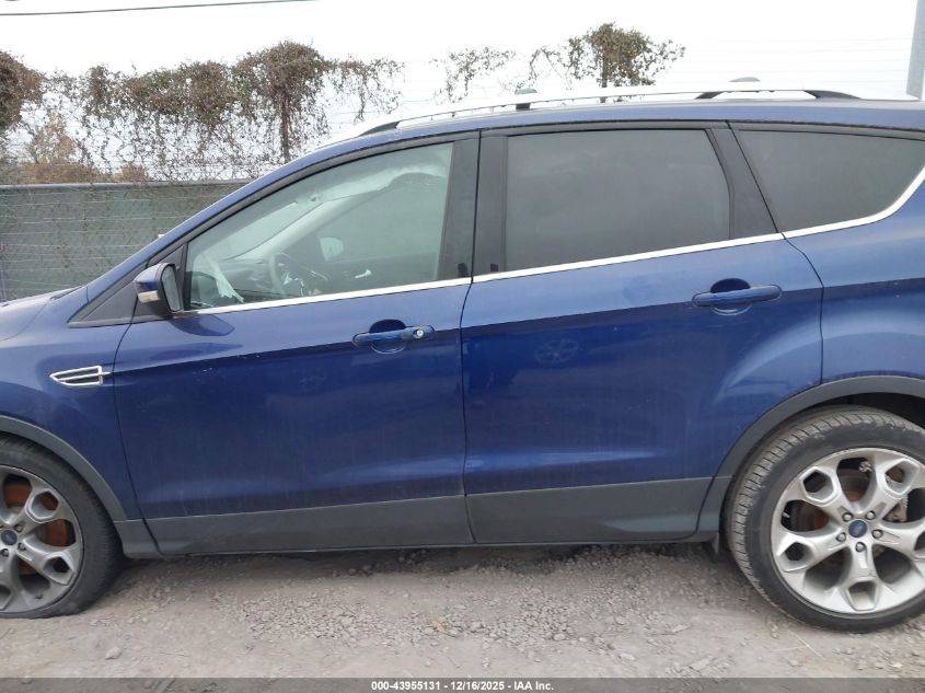 2013 Ford Escape Titanium VIN: 1FMCU0J9XDUD89206 Lot: 43955131