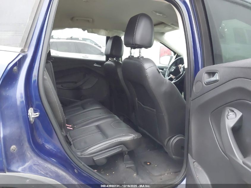 2013 Ford Escape Titanium VIN: 1FMCU0J9XDUD89206 Lot: 43955131