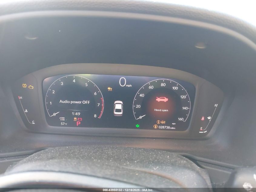 2023 Honda Accord Ex VIN: 1HGCY1F32PA034346 Lot: 43955132