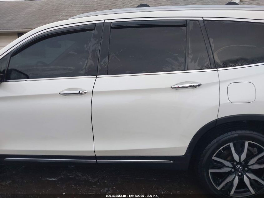 2019 Honda Pilot Elite VIN: 5FNYF6H07KB000106 Lot: 43955140
