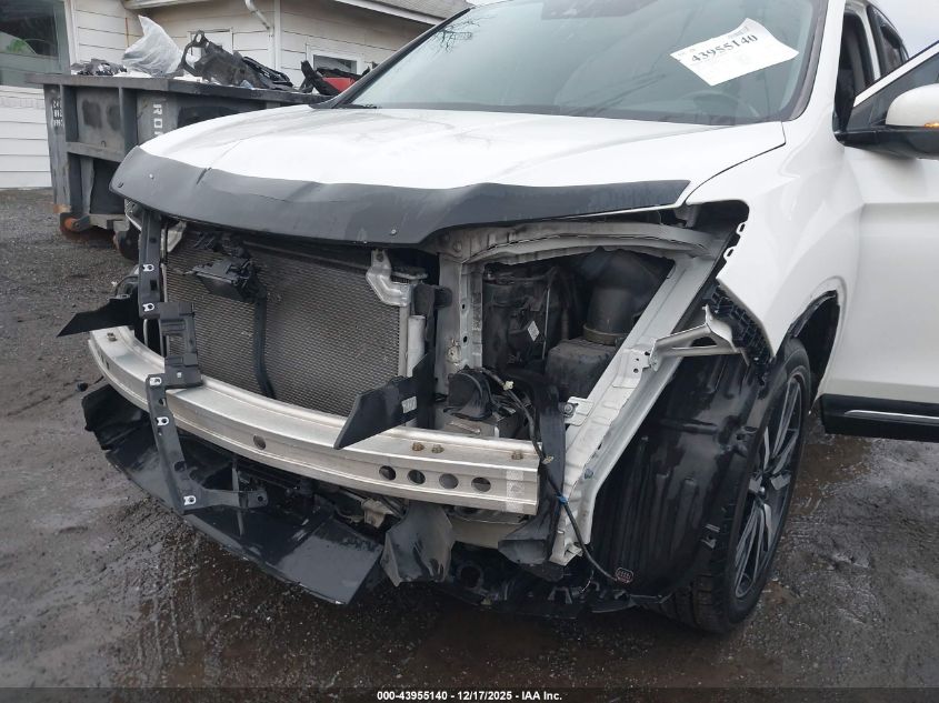 2019 Honda Pilot Elite VIN: 5FNYF6H07KB000106 Lot: 43955140