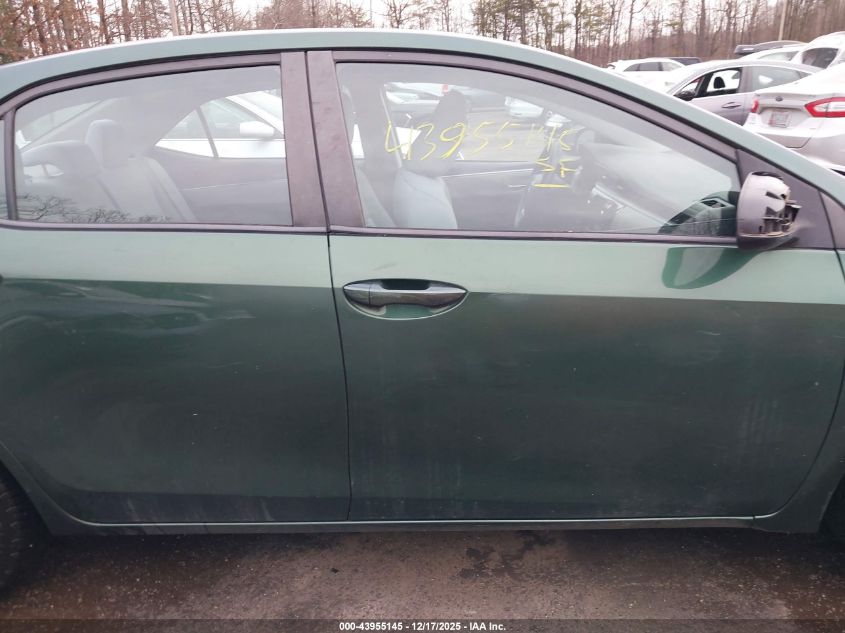 2014 Toyota Corolla Le VIN: 2T1BURHE4EC093085 Lot: 43955145