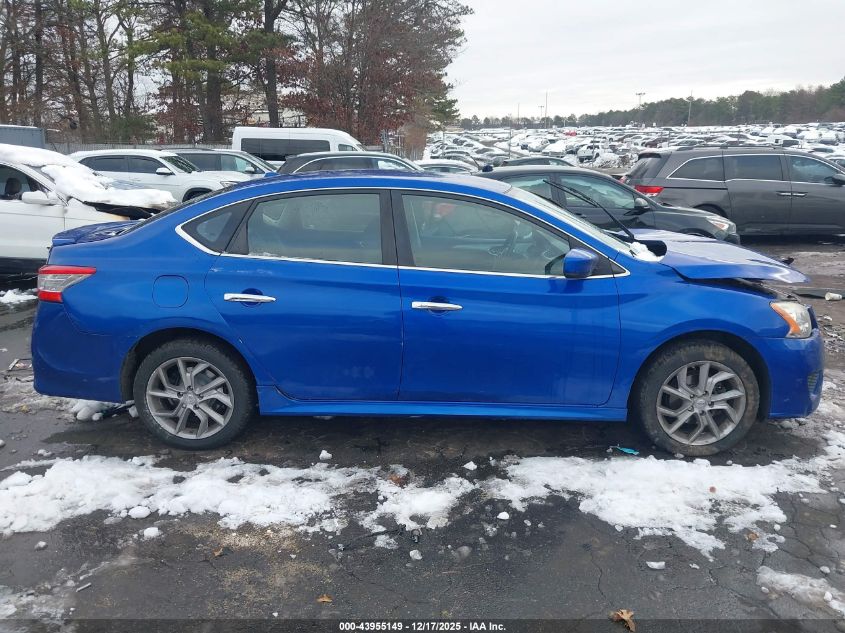 2014 Nissan Sentra Sr VIN: 3N1AB7AP8EY270306 Lot: 43955149