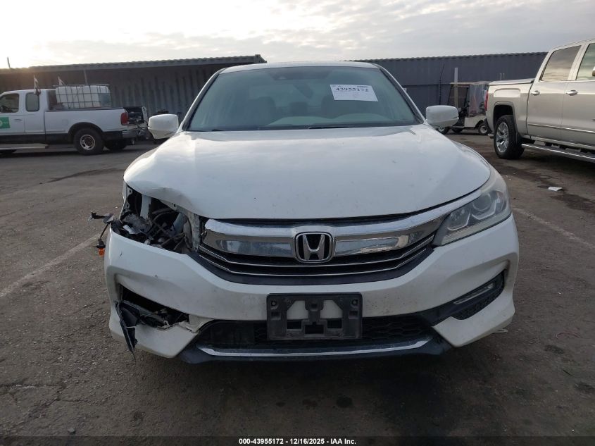 2016 Honda Accord Ex VIN: 1HGCR2F04GA007593 Lot: 43955172