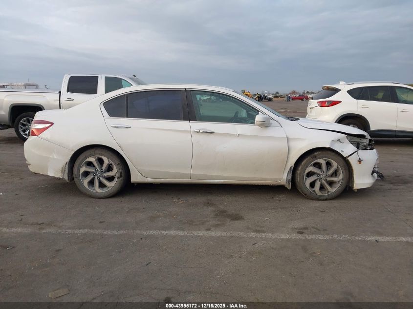 2016 Honda Accord Ex VIN: 1HGCR2F04GA007593 Lot: 43955172