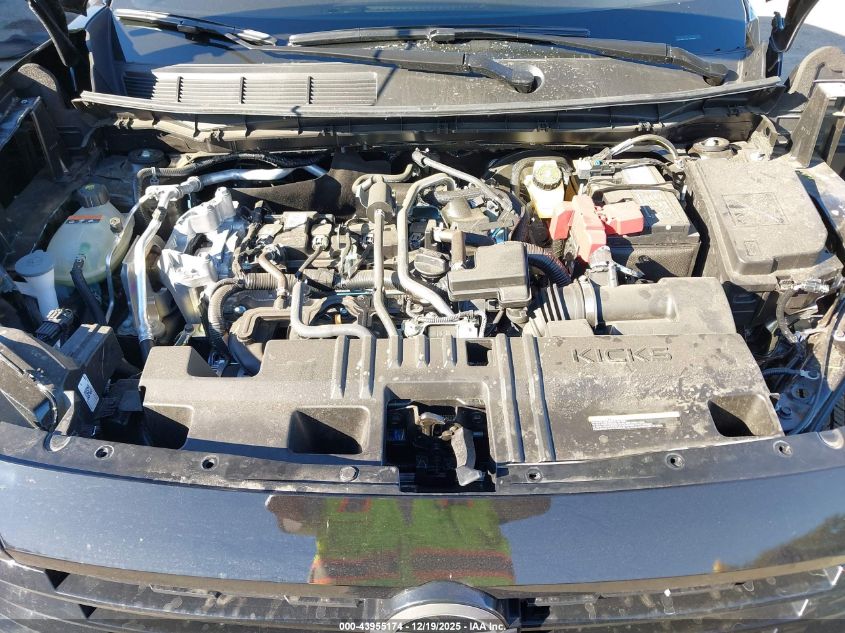 2025 Nissan Kicks Sv Fwd VIN: 3N8AP6CA2SL394585 Lot: 43955174