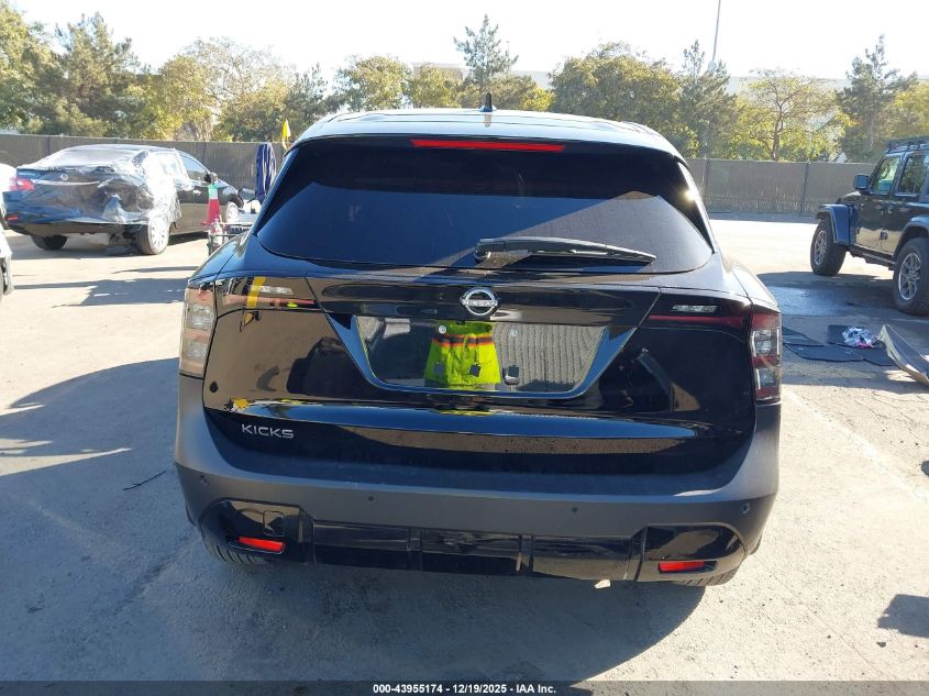 2025 Nissan Kicks Sv Fwd VIN: 3N8AP6CA2SL394585 Lot: 43955174