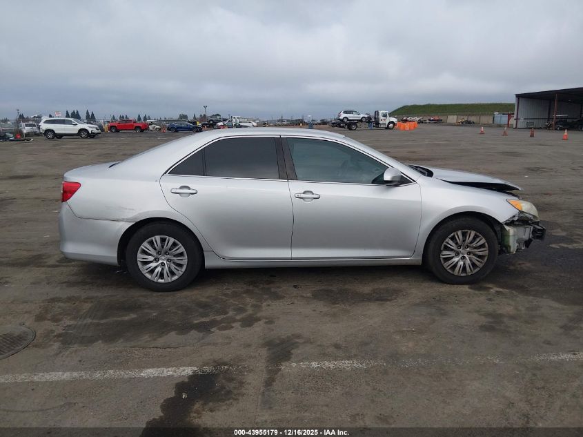 2013 Toyota Camry L VIN: 4T1BF1FK2DU649833 Lot: 43955179