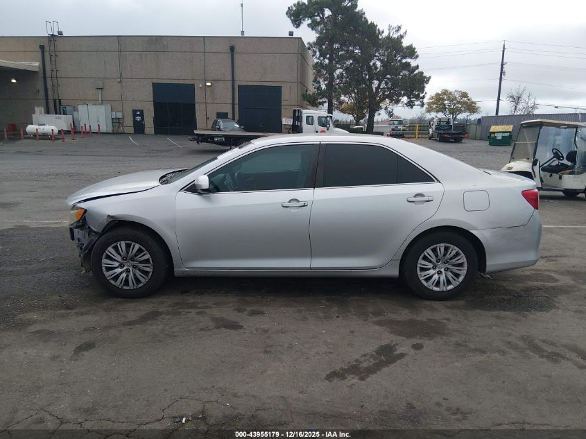 2013 Toyota Camry L VIN: 4T1BF1FK2DU649833 Lot: 43955179