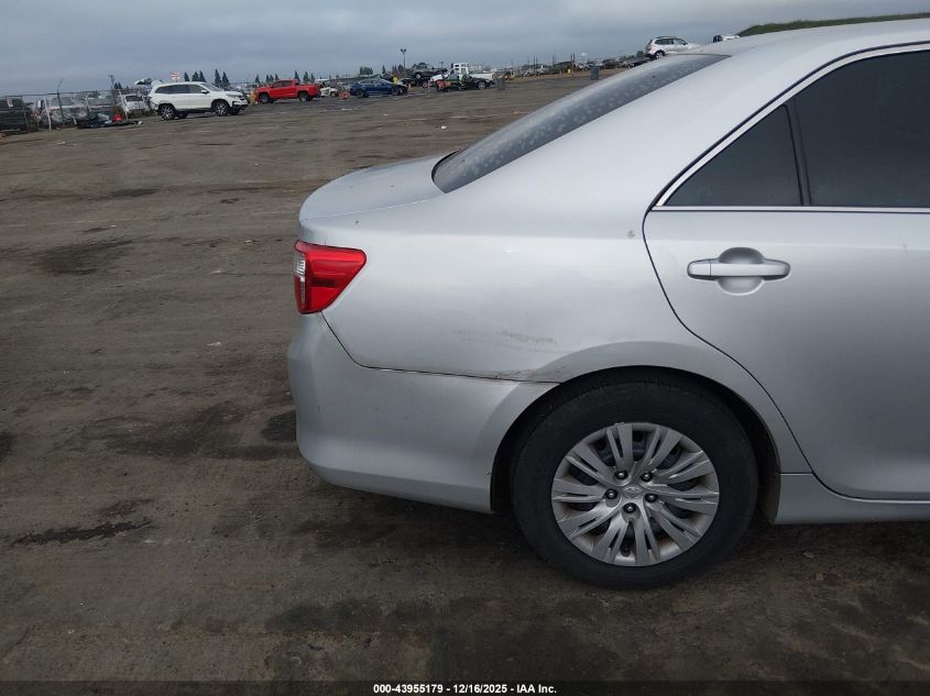 2013 Toyota Camry L VIN: 4T1BF1FK2DU649833 Lot: 43955179