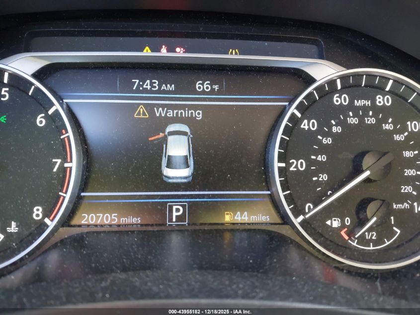 2024 Nissan Altima Sr Intelligent Awd VIN: 1N4BL4CW7RN383643 Lot: 43955182