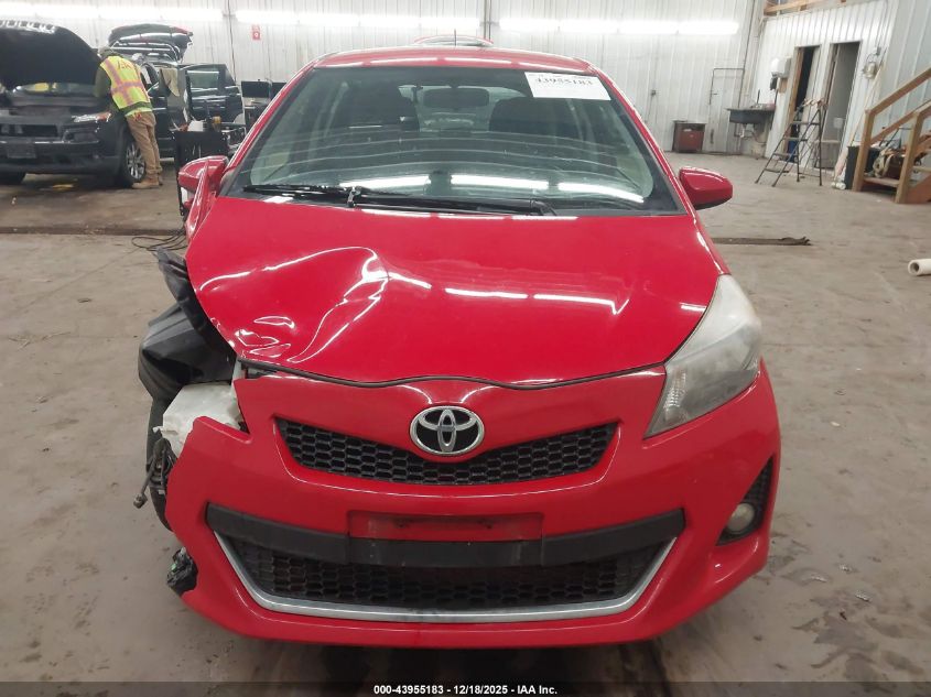 2012 Toyota Yaris Se VIN: JTDKTUD34CD520016 Lot: 43955183