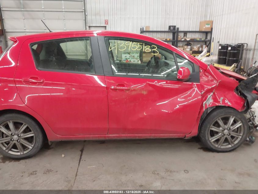 2012 Toyota Yaris Se VIN: JTDKTUD34CD520016 Lot: 43955183