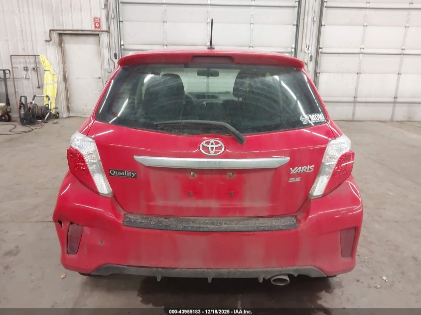 2012 Toyota Yaris Se VIN: JTDKTUD34CD520016 Lot: 43955183