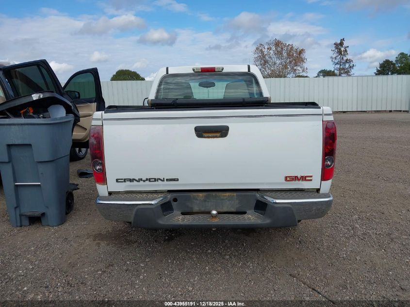 2009 GMC Canyon Work Truck VIN: 1GTCS149298116711 Lot: 43955191